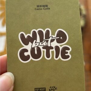 WILD but CUTIE phone charm